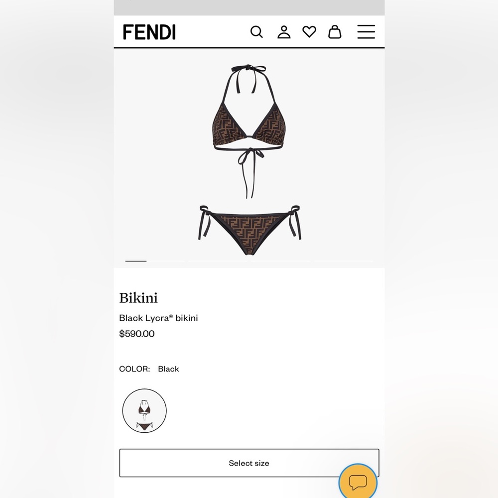 Fendi bikini